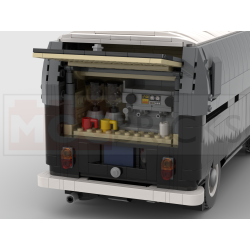 Lego MOC Volkswagen T2 Kastenwagen Barista
