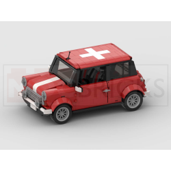 Lego MOC Mini Cooper - Swiss Edition