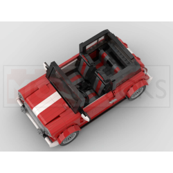 Lego MOC Mini Cooper - Swiss Edition
