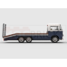 Lego MOC Volkswagen T2 Autotransporter - Dark Blue / White