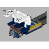 Lego MOC Volkswagen T2 Autotransporter - Dark Blue / White