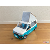 Lego MOC Volkswagen T6.1 California - Dark Turquoise / White