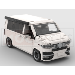 Lego MOC Volkswagen T6.1 California - White