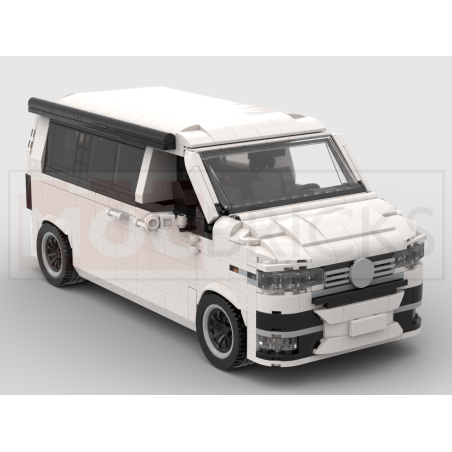 Lego MOC Volkswagen T6.1 California - White