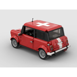 Lego MOC Mini Cooper - Swiss Edition