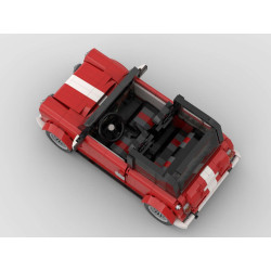 Lego MOC Mini Cooper - Swiss Edition
