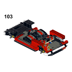 Lego MOC Mini Cooper - Swiss Edition