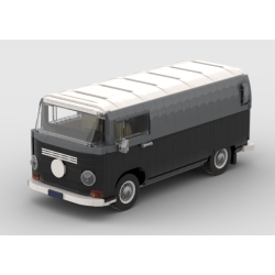 Lego MOC Volkswagen T2 Kastenwagen Barista
