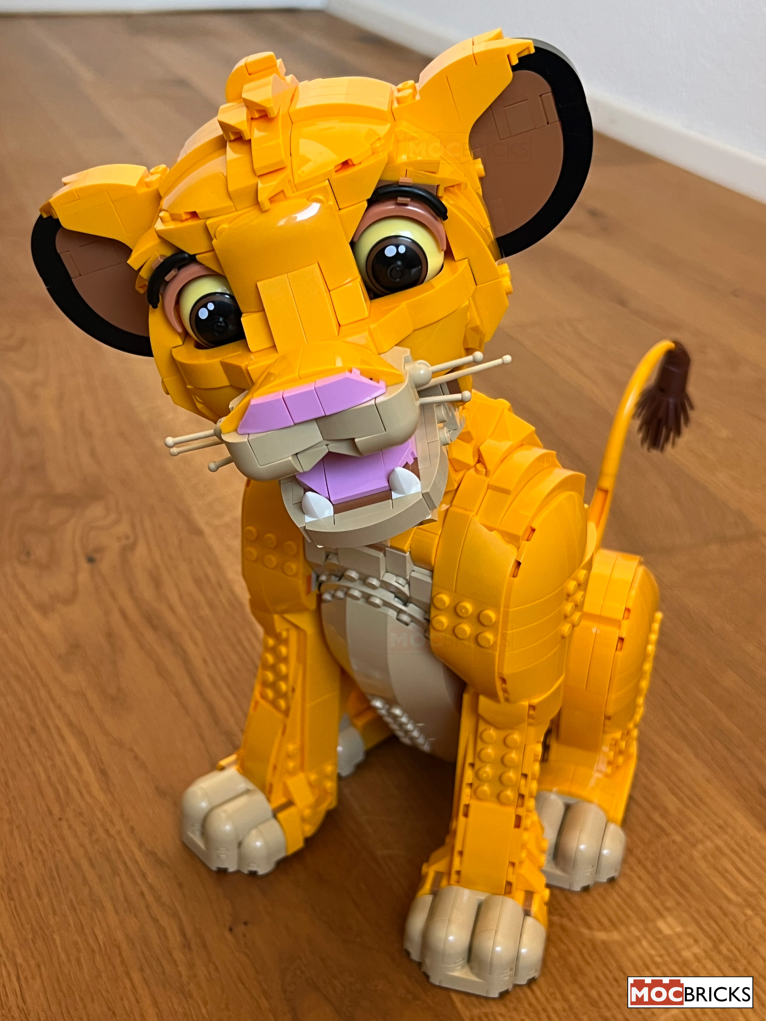 Simba, der junge König der Löwen